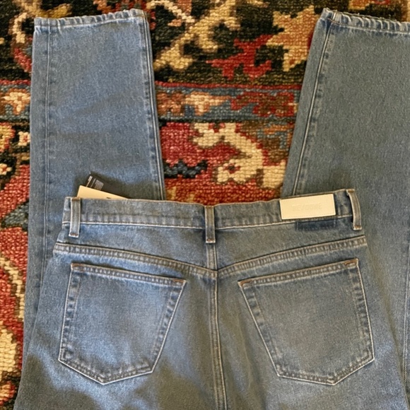Re/Done 70s Straight Leg Jeans Medium Indigo Stone NEW - Picture 5 of 5